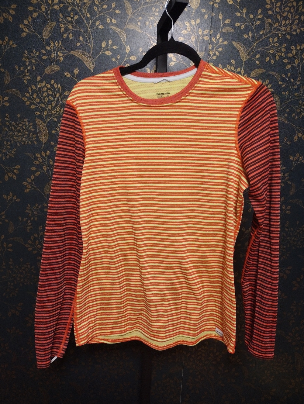 Patagonia Capilene 3 Striped Long-Sleeve Crewneck